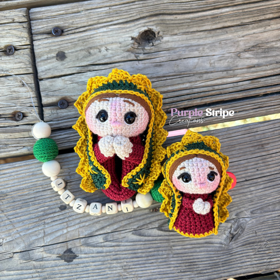 Virgen de Guadalupe Rattle Set
